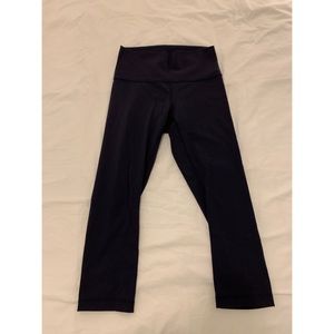 Lululemon Wunder Under Cropped Leggings